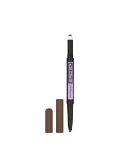 Maybelline Express Brow Lápis Sobrancelhas 2-em-1 02 Medium Brown