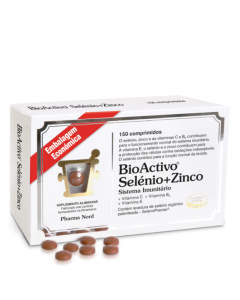 Bioactivo Comprimidos Selênio + Zinco 150un.