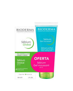 Bioderma Pack Sébium Creme Global + Gel Moussant