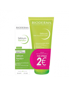 Bioderma Sébium Kit Kerato Anti-imperfeições + Gel Moussant Actif