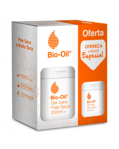 Bio Oil Kit Gel Hidratante Pele Seca oferta de Gel