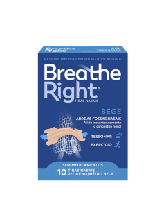 Breathe Right Tiras Nasais Tamanho Pequeno Médio