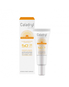 Caladryl Derma Solar Fluido Matificante Toque Seco FPS50+ 40ml