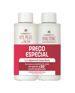 KPL Plus Pack Dermatite Seborreica + Iraltone Shampoo Sebo-regulador 2x200ml