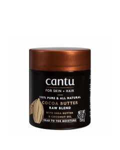 Cantu Cocoa Butter Raw Blend Manteiga de Cacau 156g