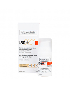 Bella Aurora CC Cream Creme Corretivo Antimanchas Tom Claro SPF50+ 30ml