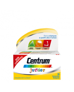 Centrum Junior Multivitamínico Comprimidos Mastigáveis 30un.