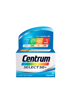 Centrum Select 50+ Multivitamínico Comprimidos Revestidos 60un.