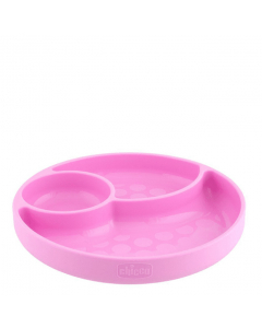 Chicco Prato Silicone com Divisórias Rosa 6m+