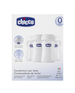 Chicco Well-Being Benessere Pack Frascos de Leite Materno 4un.