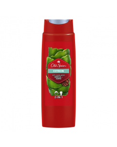 Old Spice Citron 2 em 1 Gel de Banho Corpo e Cabelo 400ml