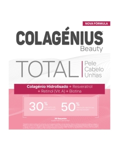 Colagénius Beauty Suplemento Pó Oral em Saquetas 30x8.1gr