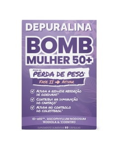 Depuralina Bomb Mulher 50+ Cápsulas 60un.