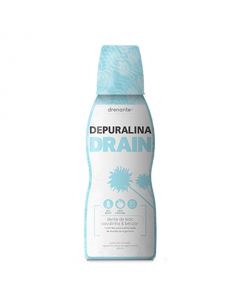 Depuralina Drain Solução Drenante Pêssego 450ml