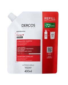 Dercos Energy+ Shampoo Estimulante Recarga 400ml
