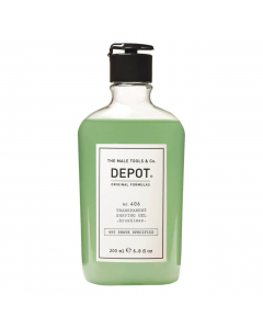 Depot Nº406 Transparent Shaving Gel de Barbear 200ml