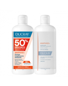 Ducray Anaphase+ Duo Shampoo Antiqueda 2x400ml
