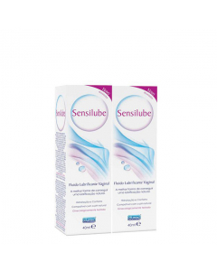 Durex Sensilube Duo Fluido Lubrificante Vaginal 2x40ml