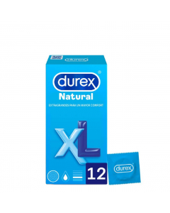 Durex Preservativos Natural XL 12un.