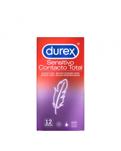 Durex Sensitivo Contacto Total Preservativos 12un.