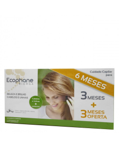 Ecophane Fortificante Cabelo e Unhas Pack Comprimidos 6x60unid.