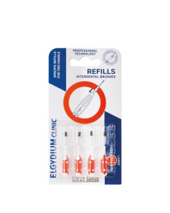 Elgydium Clinic Escovilhões Recargas Vermelho 3un.