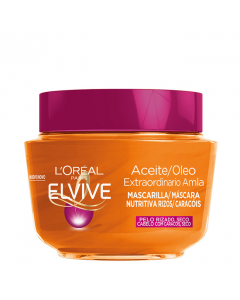 Elvive Óleo Extraordinário Amla Máscara Caracóis Nutridos 300ml