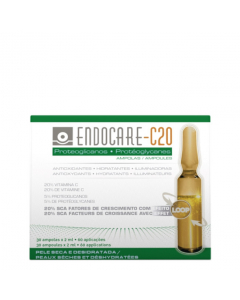 Endocare C20 Proteoglicanos Ampolas Antioxidantes Iluminadoras 30un.