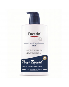 Eucerin UreaRepair Plus 10% Ureia Loção Reparadora Preço Especial-1000ml