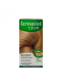 Farmatint Gel Color Coloração Permanente Cor 7D Louro Dourado