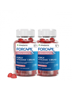 Forcapil Kit Crescimento Gomas 2x60un.