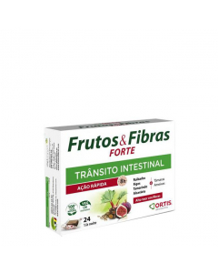 Frutos e Fibras Efeito Rápido Cubos 24un.