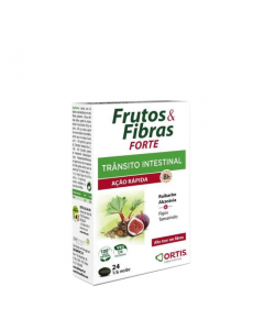 Ortis Frutos e Fibras Efeito Rápido Comprimidos 24un.