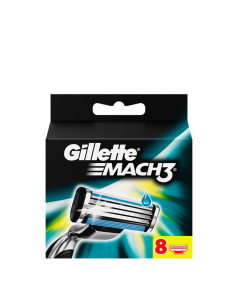 Gillette Mach 3 Recargas 8un.