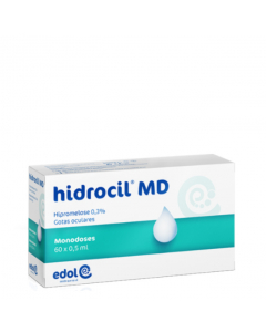 Hidrocil MD Solução Oftálmica Monodoses 0.3% 60un.