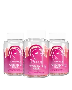 IvyBears Women’s Hair Pack Gomas 3x60un.