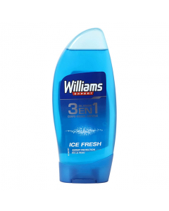 Williams Ice Fresh Gel Duche 3-em-1 250ml