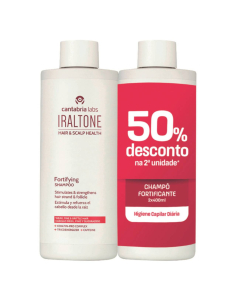 Iraltone Duo Shampoo Fortificante Antiqueda 2x400ml