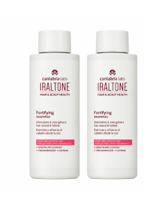 Iraltone Duo Shampoo Fortificante Antiqueda 2x400ml
