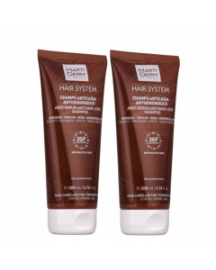 Martiderm Hair System 3GF Pack Shampoo Antiqueda Antiseborreico