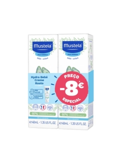 Mustela Hydra Pack Bebé Creme de Rosto 2x40ml