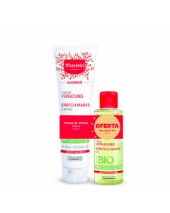 Mustela Kit Maternidade Anti-Estrias Creme + Óleo