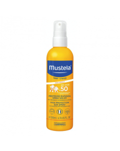 Mustela Solar SPF50+ Leite Spray Solar de Corpo 200ml