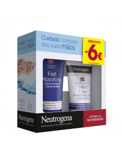 Neutrogena Kit Creme de Mãos Ligeiro + Concentrado