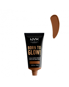 NYX Born To Glow Naturally Radiant Foundation Base Cor Mocha 30ml