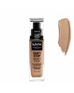 NYX Can't Stop Won't Stop Full Coverage Foundation Base Cor Classic Tan 30ml