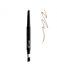 NYX Fill &amp; Fluff Eyebrow Pomade Pencil Lápis de Sobrancelhas- Taupe