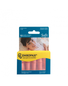 Ohropax Soft Tampões Auriculares Espuma 10un.