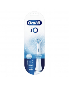 Oral-B iO Ultimate Clean Branca Recargas Escova 2unid.