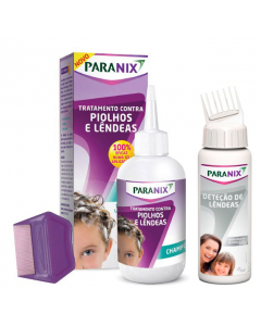 Paranix Piolhos Kit Shampoo Tratamento + Gel Localizador de Lêndeas